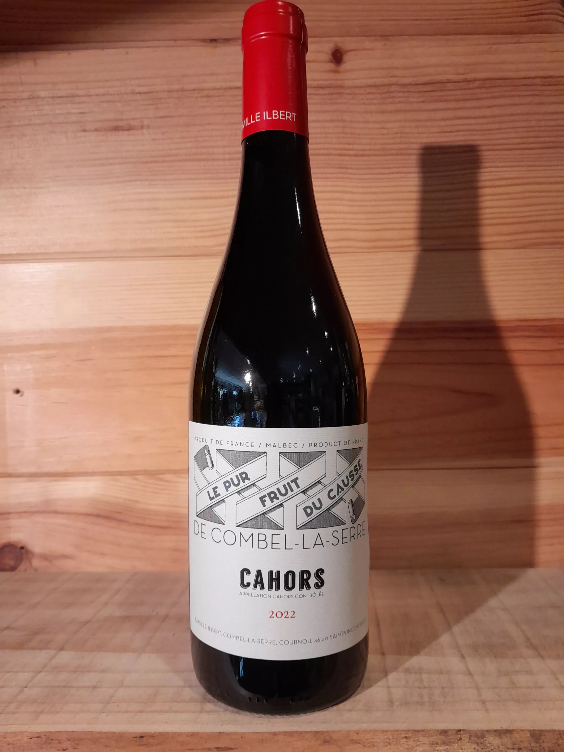 Cahors, Le Pur fruit du Causse, Domaine Combel La Serre 2022